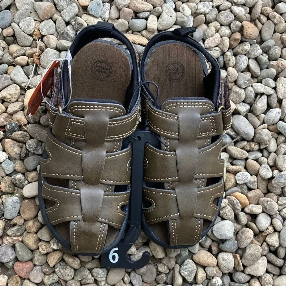 Toddler Boys Fisherman Summer Sandals Shoes Size 9